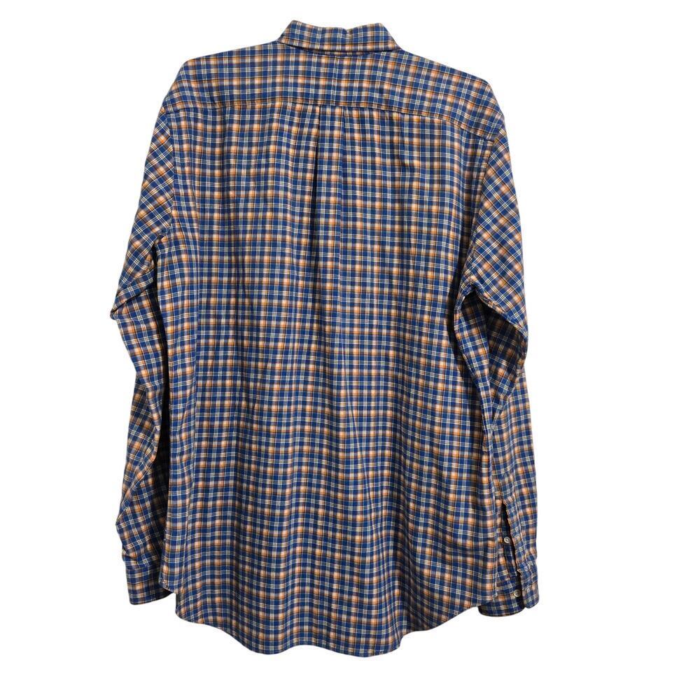 Ralph Lauren Classic Fit Plaid Button Down Shirt Men’s LT Large Tall Cotton - Picture 3 of 8